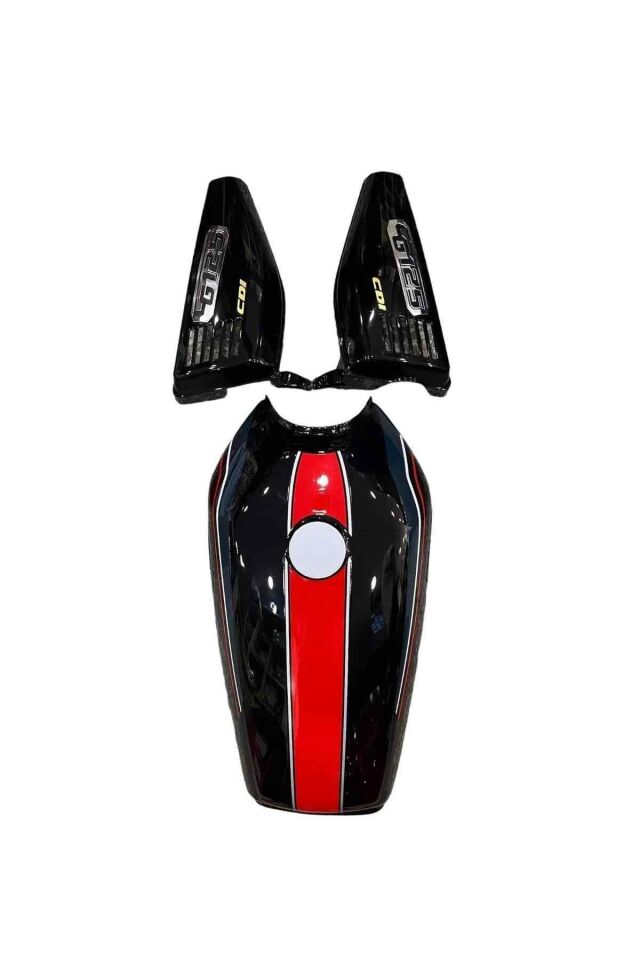 Cg Kuba Benzin Deposu Ve Yan Kapak Siyah