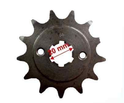 Sym 250 Wolf Ön Dişli 520-13T İç 20X6 Tırnak 2 Delikli Öm