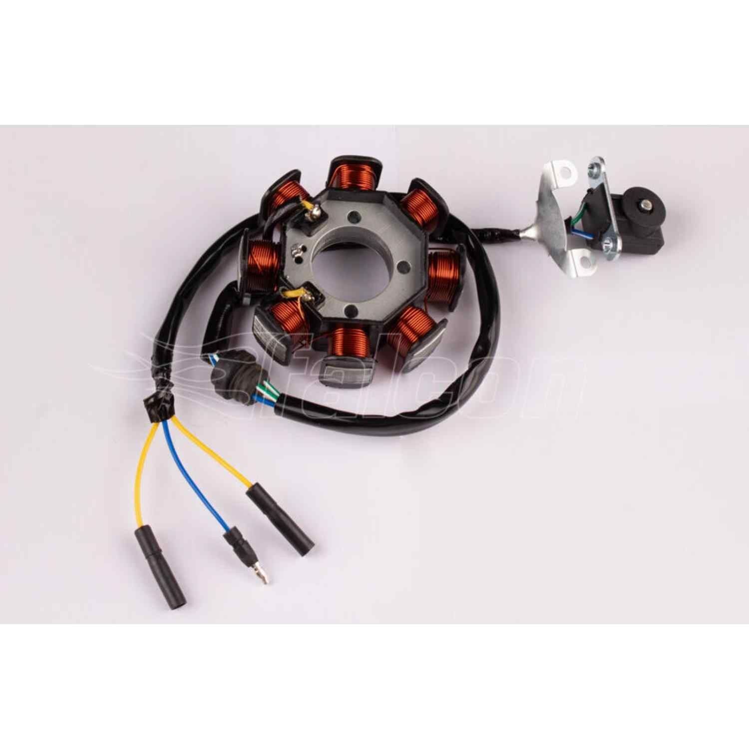 Stator Komple 125 Cg Serisi (3 Kablolu)