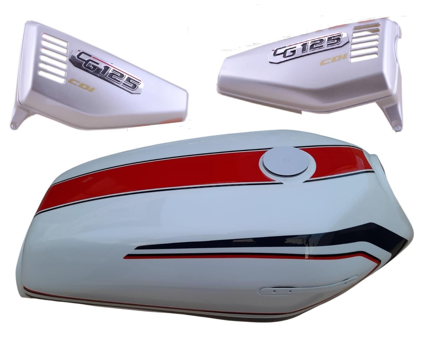 Cg Kuba Benzin Deposu Ve Yan Kapak Beyaz