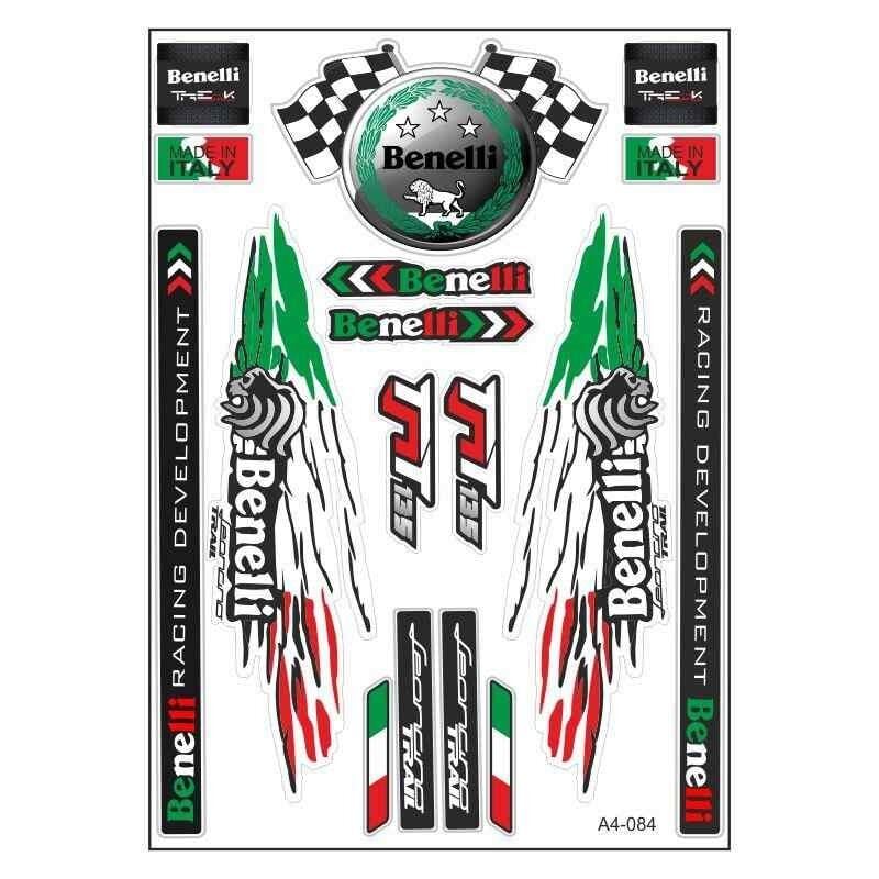 A4 Sticker 084 Tek Paket Çoklu