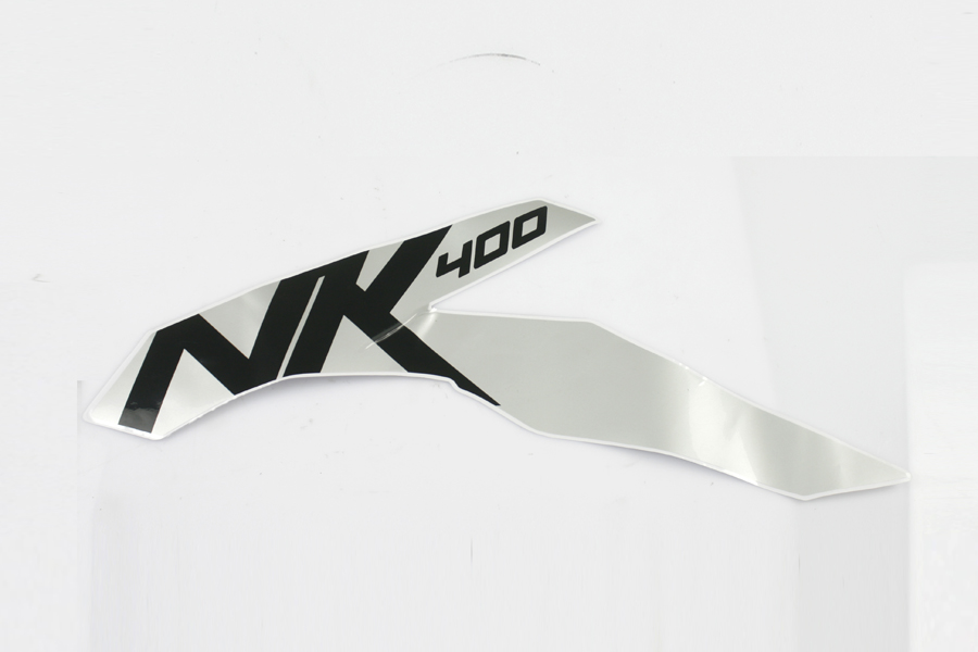 Cf Moto 400Nk Euro4 Abs Benzın Deposu Yan Amblemı Sol (Sıyah) Orijinal