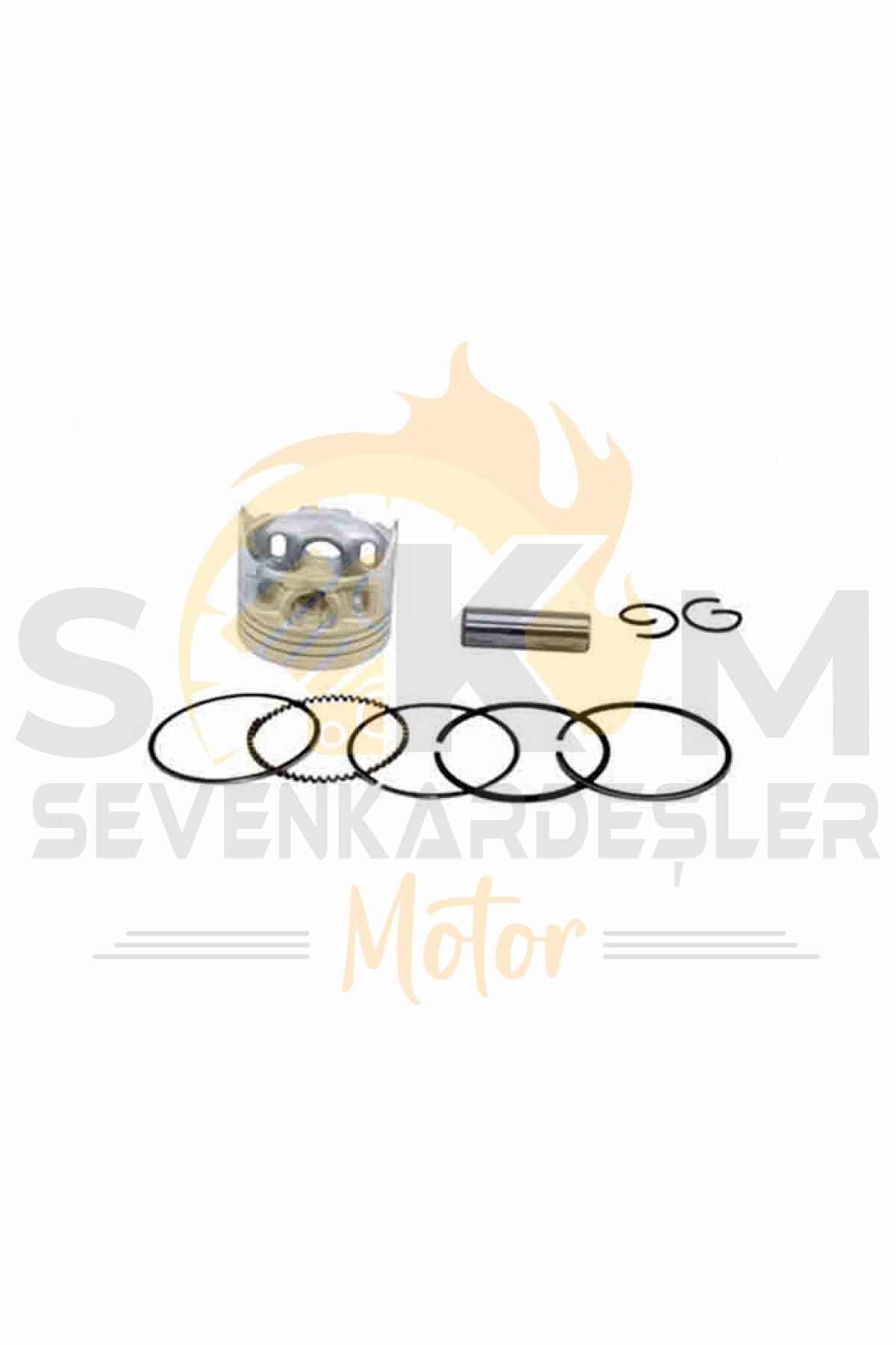 Atv Piston Sekman Seti Q62 13 Perno Orijinal