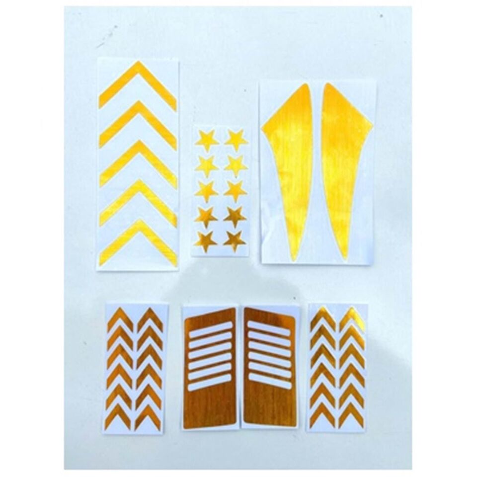 Cg Sticker (Etiket Seti) Gold