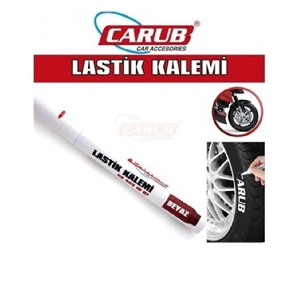 Lastik Boya Kalemi (bilyalı)