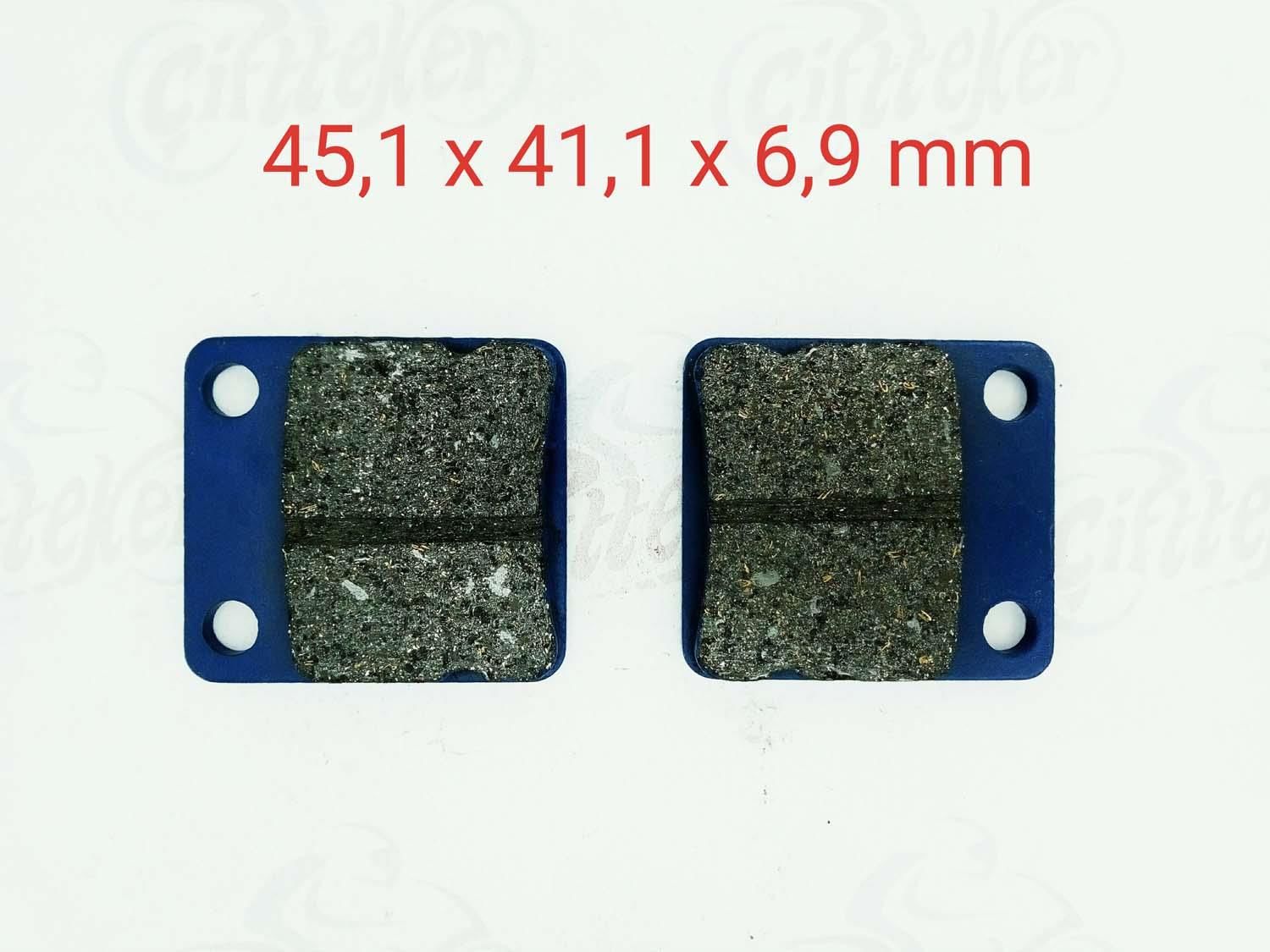 Mondial Atv Md200 Jackal Arka Fren Disk Balatası Orjinal