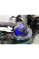 Jk-20 Jk902  Çene Pedli Güneş Vizörlü Çeneden Açılır Kask [D-1] L Beden