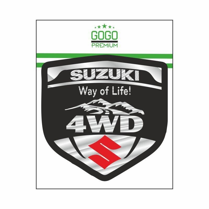 Suzukı 4Wd Siperlik Damla Sticker