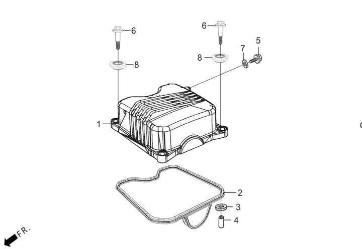 Hero Xpulse 200 (Xpr Plus) Conta B Subap Kapak Emisyon O-Ring Orj ResimNo:3
