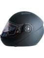 Jk-20 Jk115 Çeneli Motosiklet Kaskı Güneş Gözlüklü [Mat Black] Desen M Beden