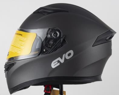 Kask Çeneli Gözlüklü Evo Titanyum Gri 31605 -M-