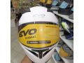 Kask Çeneli Gözlüklü Evo Mat Beyaz 31601 -M-