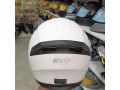 Kask Çeneli Gözlüklü Evo Mat Beyaz 31601 -M-