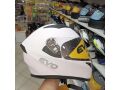 Kask Çeneli Gözlüklü Evo Mat Beyaz 31601 -M-