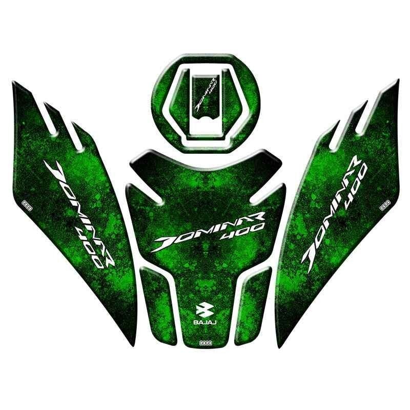 Bajaj Dominar 400 2017 - 2024 Uyumlu Tank Pad Set 009