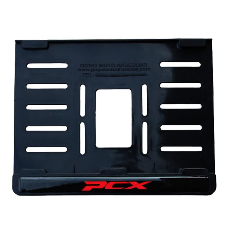 Honda Pcx Uyumlu 1 Plastik (15X24 Cm) Kırılmaz Plakalık