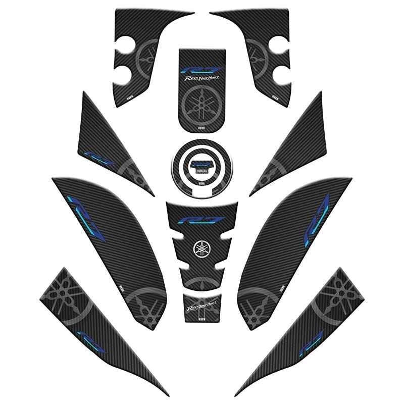 Yamaha R7 2021 - 2024 Uyumlu Full Tank Pad Set 002