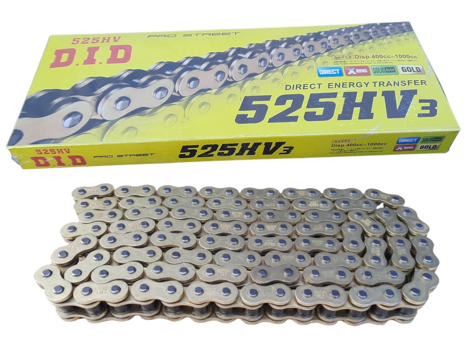 Zincir O-Ringli 525Hv 120L Dıd Gold İth