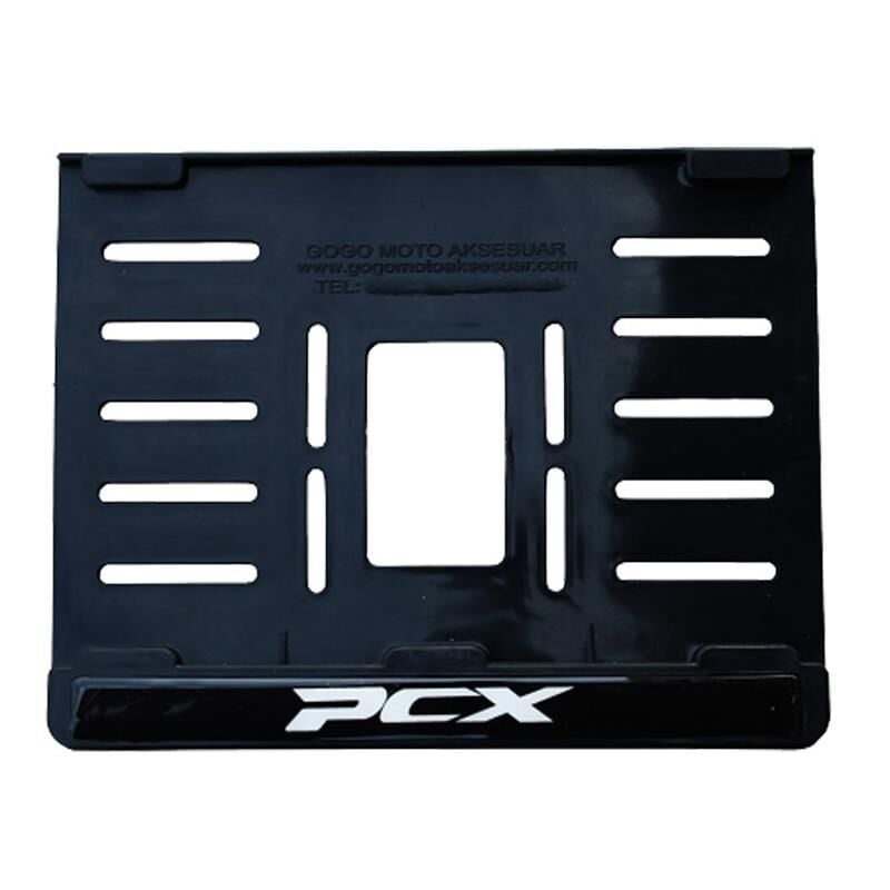 Honda Pcx Uyumlu 2 Plastik (15X24 Cm) Kırılmaz Plakalık