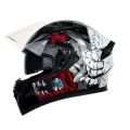 Kask Çeneli Gözlüklü Evo Kuru Kafa 31607 -L-
