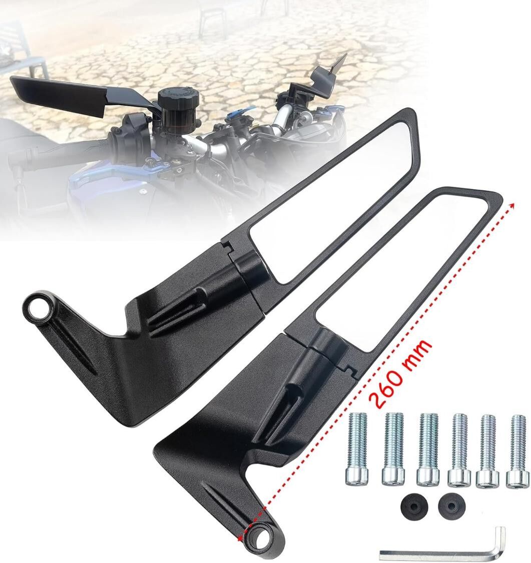 H2 Ayna Modifiye Orta Boy Siyah