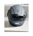 Jk-20 Jk902 Çene Pedli Güneş Vizörlü Çeneden Açılır Kask [H-2 Grey ] Xl Beden