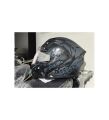 Jk-20 Jk902 Çene Pedli Güneş Vizörlü Çeneden Açılır Kask [H-2 Grey ] Xl Beden