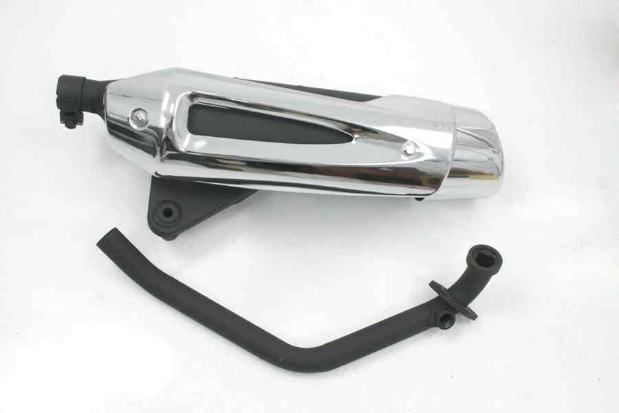 Cf Moto Jetmax Egzoz Komple (Sıyah) Orijinal