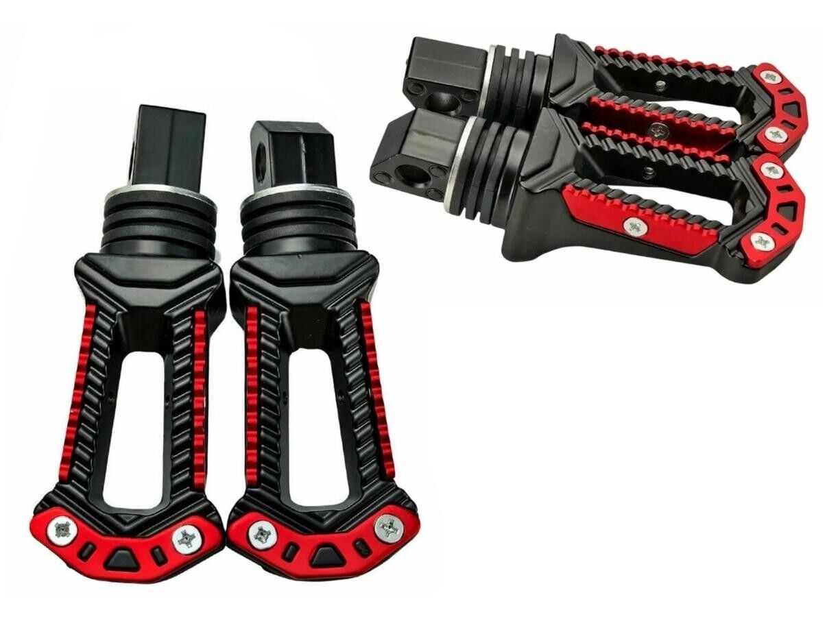 Arka Basamak Alüminyum Ym Kırmızı-Siyah