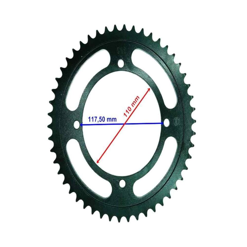 Kawasaki Uyumlu Klx 150 Arka Dişli 428-50T İç 110X4 Delikli Ind