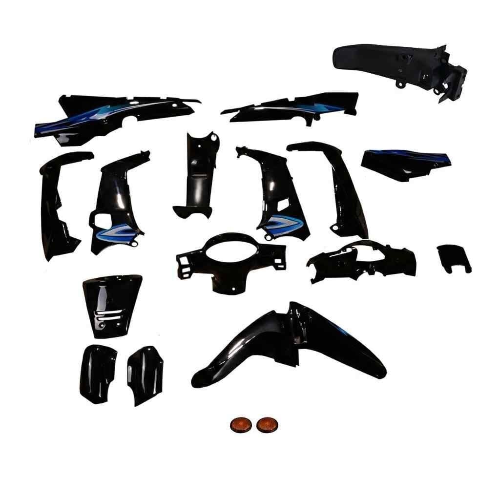 Mfh Kh Kaporta Seti Siyah 16 Parça