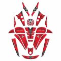 Yamaha Mt25 2020 - 2024 Uyumlu Full Tank Pad Set 004