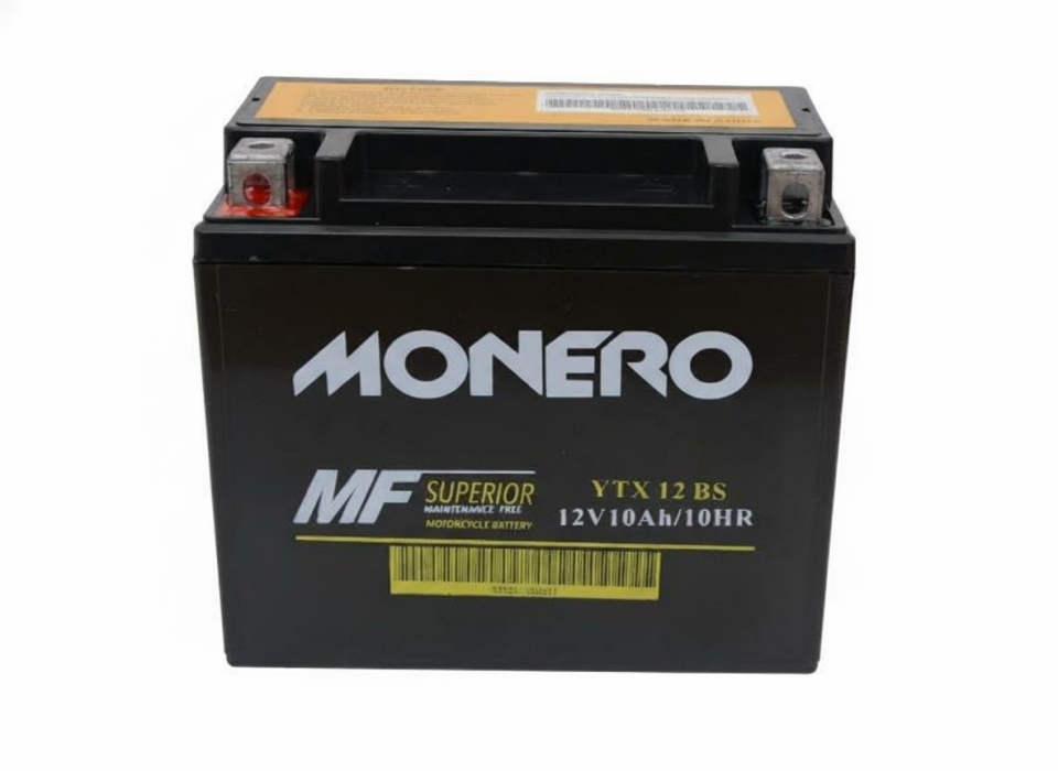 Akü 12V 10Ah Yatık Monero