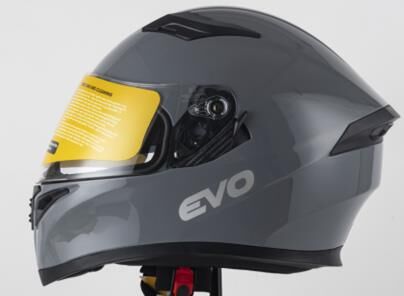 Kask Çeneli Gözlüklü Evo Nardo Gri 31604 -L-