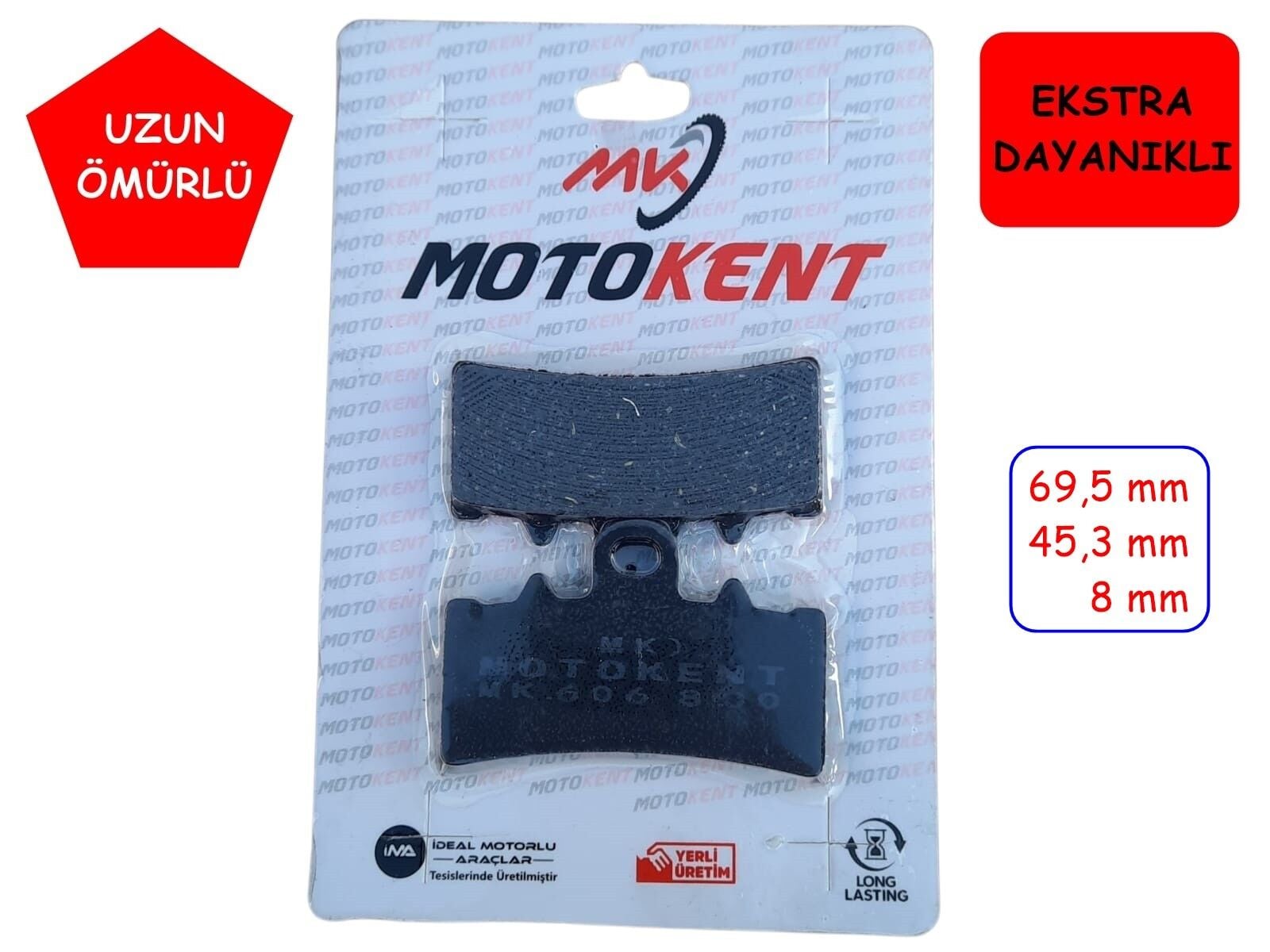 Bajaj Ön Fren Disk Balatası Fa606 Mtk Dominar 250-400 Ktm Rc Duke 125-200-390