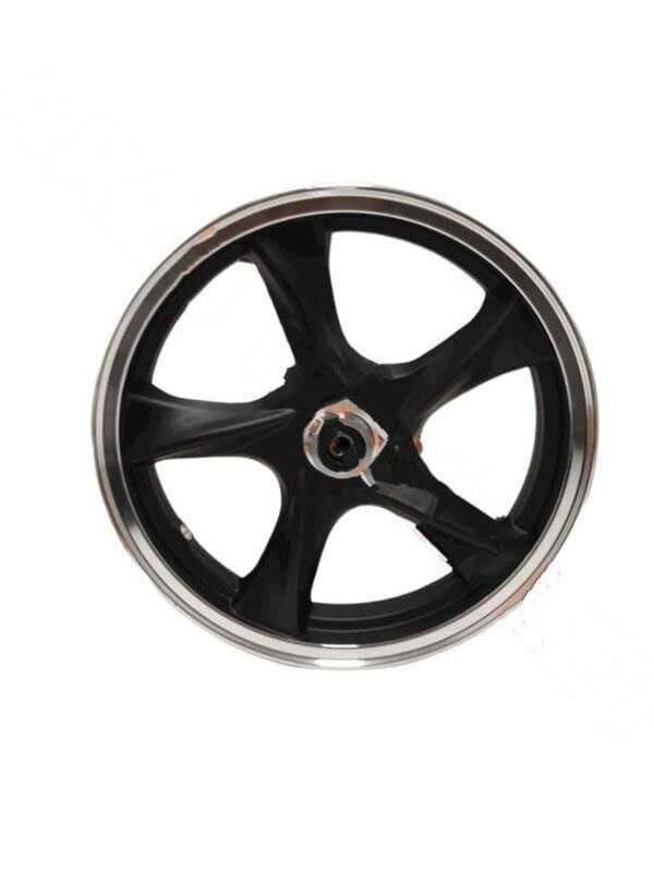 Mondial E-Bis Yük Ön Jant 5 Kollu Diskli 3 Delik Siyah 2.15-12