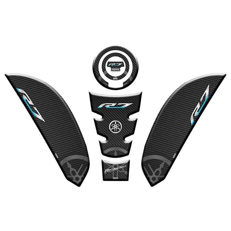 Yamaha R7 2021 - 2024 Uyumlu Tank Pad Set 001