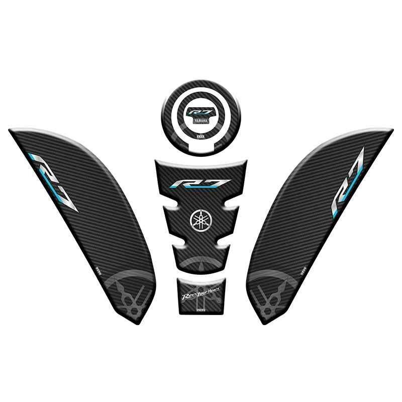 Yamaha R7 2021 - 2024 Uyumlu Tank Pad Set 001