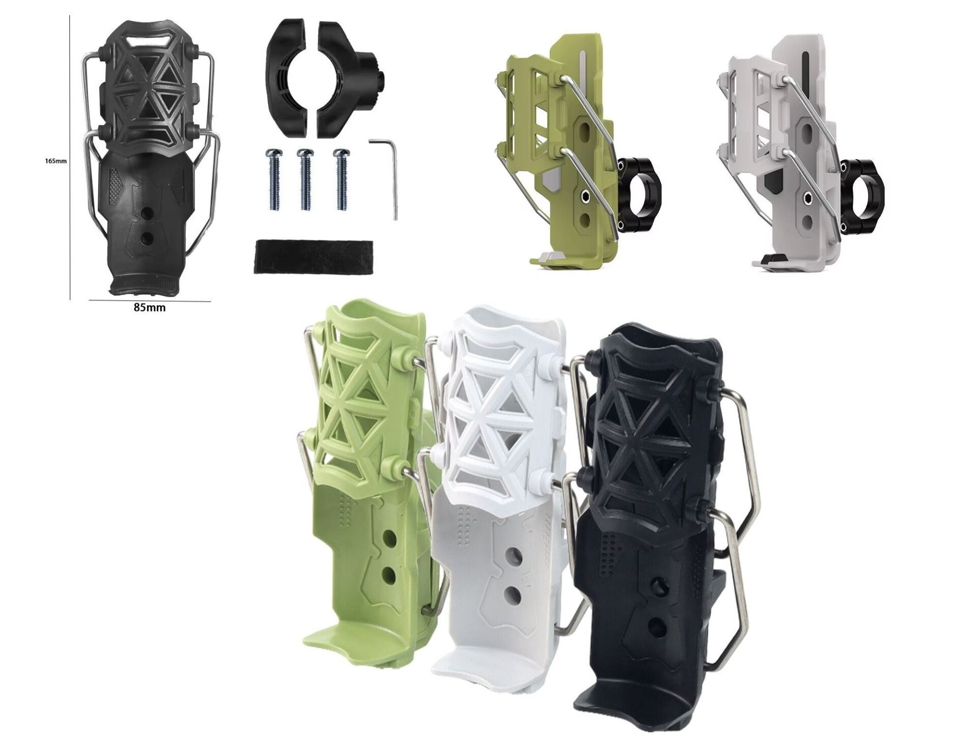 Atv Atv-Motosiklet Suluk-Matara Kafesi Yaylı Gidon Bağlantılı