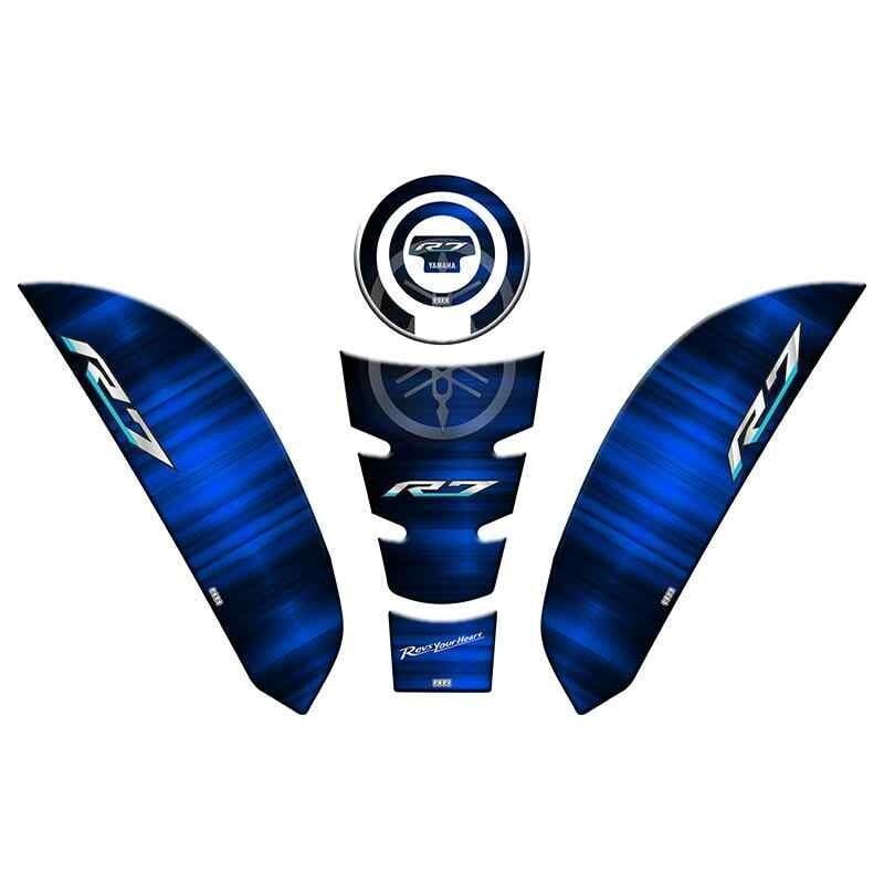Yamaha R7 2021 - 2024 Uyumlu Tank Pad Set 003