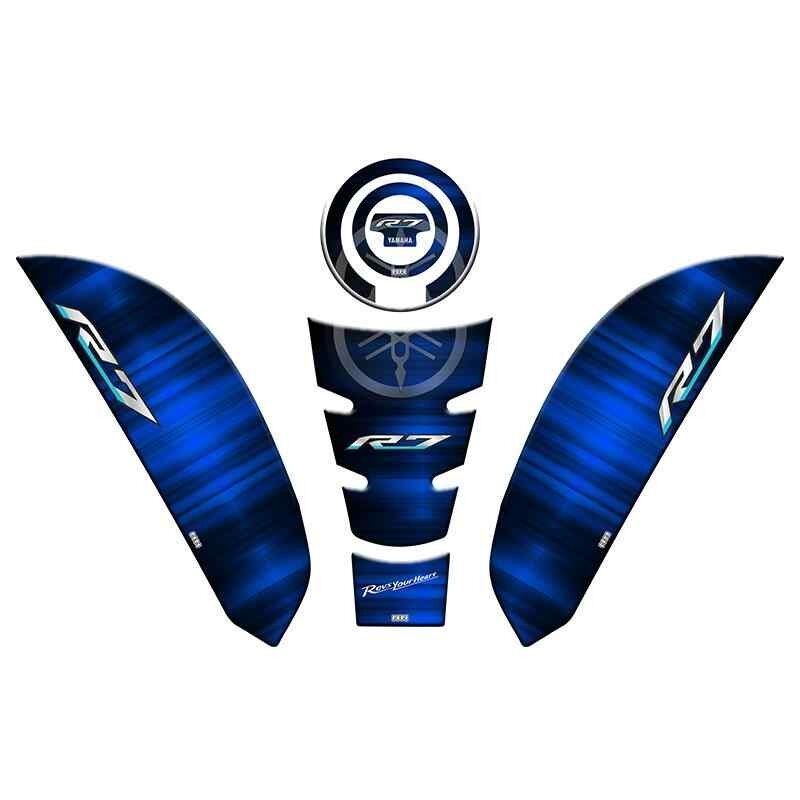 Yamaha R7 2021 - 2024 Uyumlu Tank Pad Set 003