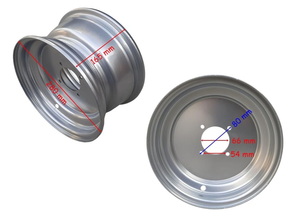 Atv 150-200 Ön Jant 10 Gri Kampanalı Tip