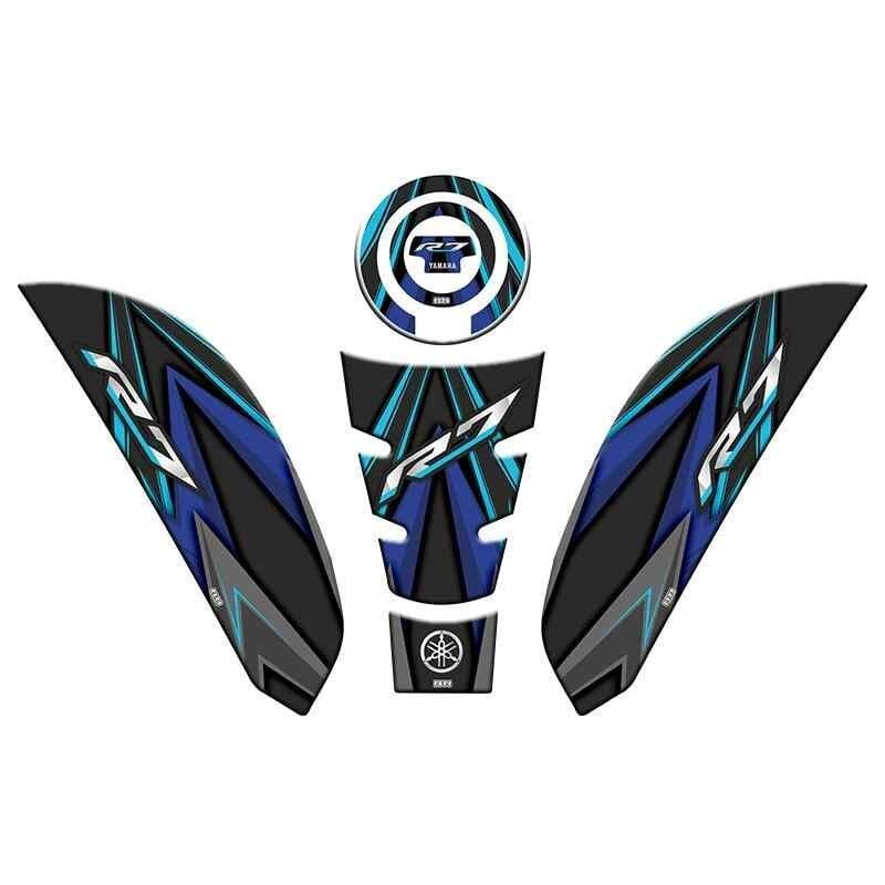 Yamaha R7 2021 - 2024 Uyumlu Tank Pad Set 004