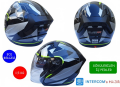 Kask Lss Çenesiz Vizörlü Parlak Siyah (F) Xxl Beden