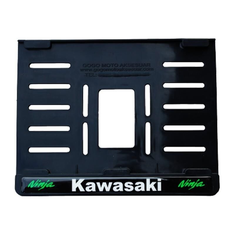 Skm Kawasaki Uyumlu 2 Plastik (15X24 Cm) Kırılmaz Plakalık