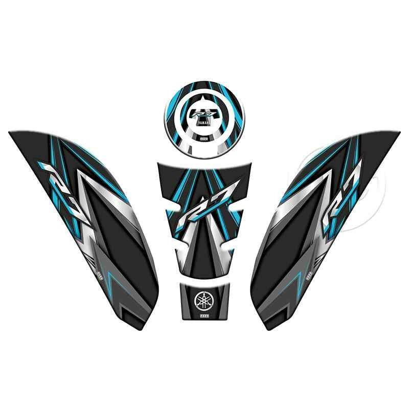 Yamaha R7 2021 - 2024 Uyumlu Tank Pad Set 005