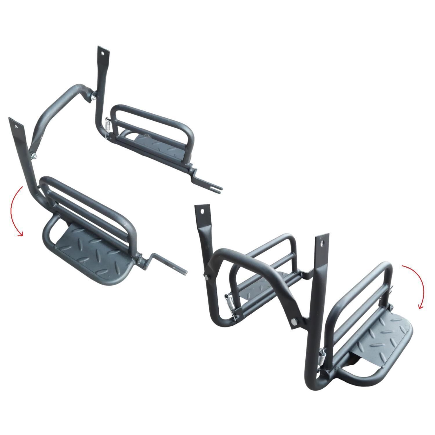 Mondial E-Bis Demir Kasa Yan Korkuluk Basamak Set Yaylı Trans Jüpiter Kobra