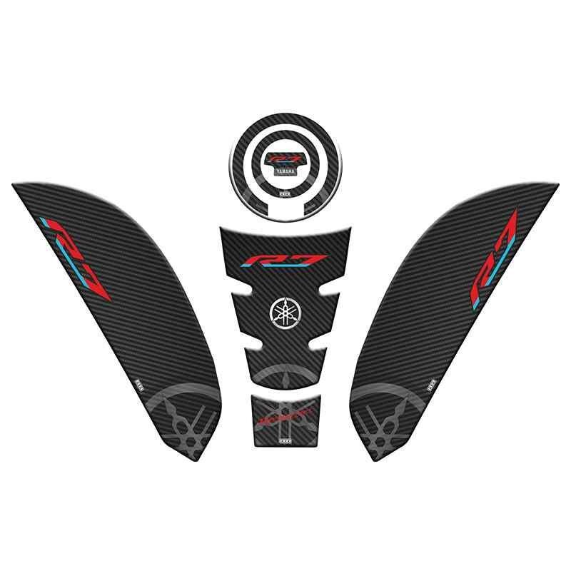Yamaha R7 2021 - 2024 Uyumlu Tank Pad Set 006
