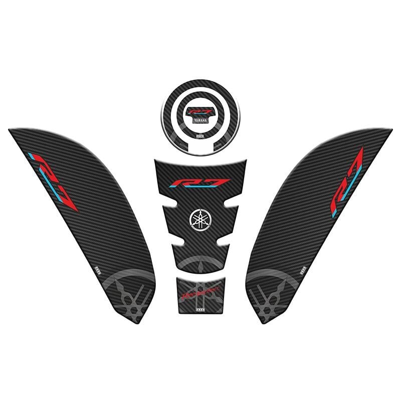 Yamaha R7 2021 - 2024 Uyumlu Tank Pad Set 006