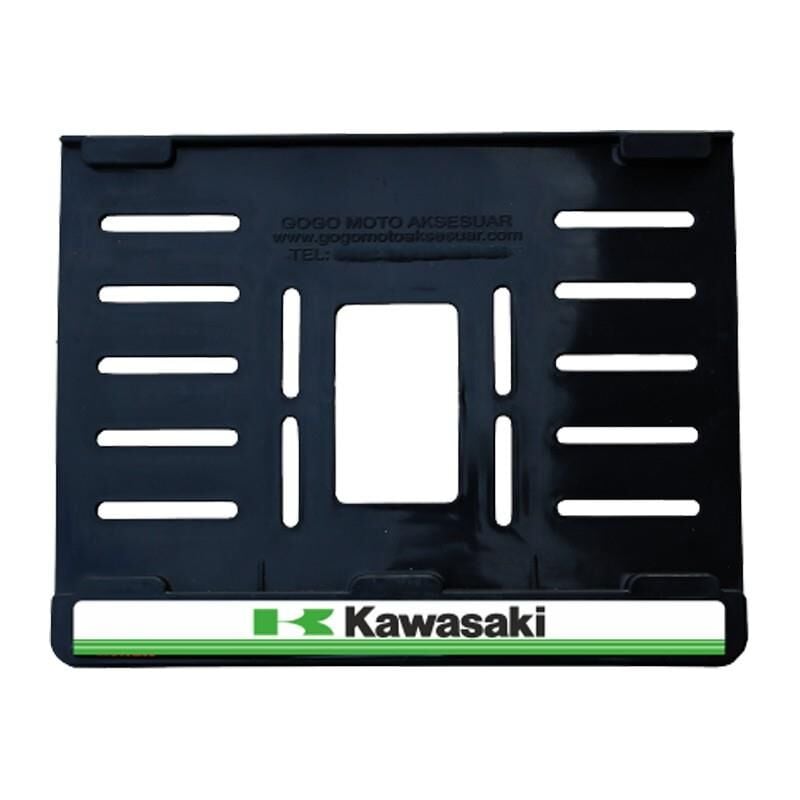 Skm Kawasaki Uyumlu 4 Plastik (15X24 Cm) Kırılmaz Plakalık